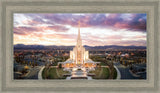 Oquirrh Mountain Aerial Sunset