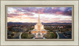 Oquirrh Mountain Aerial Sunset