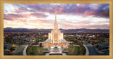 Oquirrh Mountain Aerial Sunset