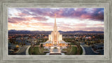 Oquirrh Mountain Aerial Sunset