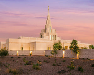 Phoenix Temple Dusk