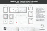 Farmhouse Collection Designer Frame Set