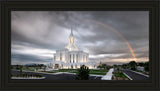 Orem Rainbow Sunrise Large Wall Art