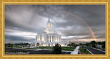 Orem Rainbow Sunrise Large Wall Art