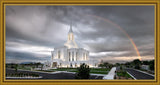 Orem Rainbow Sunrise Large Wall Art