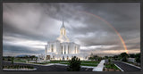 Orem Rainbow Sunrise Large Wall Art