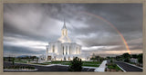 Orem Rainbow Sunrise Large Wall Art