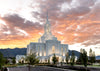 Orem Utah Fiery Sky Sunrise