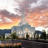 Orem Utah Fiery Sky Sunrise