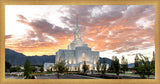 Orem Utah Fiery Sky Sunrise