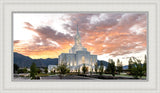 Orem Utah Fiery Sky Sunrise