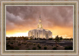 Red Cliffs Utah As The Storm Clears Large Wall Art