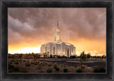 Red Cliffs Utah As The Storm Clears Large Wall Art