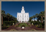 St. George Utah Nothing But Blue Skies Large Wall Art