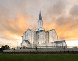 Taylorsville Utah Golden Sunset