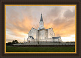 Taylorsville Utah Golden Sunset Large Wall Art