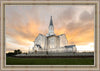 Taylorsville Utah Golden Sunset Large Wall Art