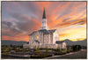 Taylorsville Utah Glory Sunrise Large Wall Art