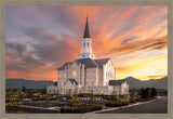 Taylorsville Utah Glory Sunrise Large Wall Art