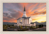 Taylorsville Utah Glory Sunrise Large Wall Art