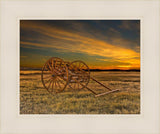 Handcart at Sunset