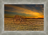 Handcart at Sunset