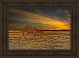 Handcart at Sunset