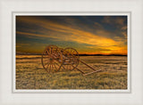 Handcart at Sunset