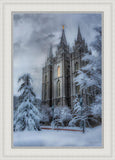 Salt Lake Temple Snow