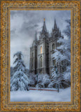 Salt Lake Temple Snow