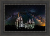 Salt Lake Temple Milky Way