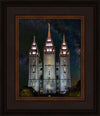 Salt Lake Temple Milky Way Vertical