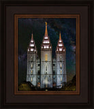 Salt Lake Temple Milky Way Vertical