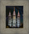 Salt Lake Temple Milky Way Vertical