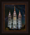 Salt Lake Temple Milky Way Vertical