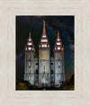 Salt Lake Temple Milky Way Vertical