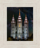 Salt Lake Temple Milky Way Vertical