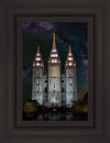 Salt Lake Temple Milky Way Vertical