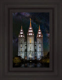 Salt Lake Temple Milky Way Vertical