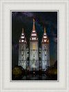 Salt Lake Temple Milky Way Vertical