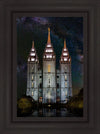 Salt Lake Temple Milky Way Vertical