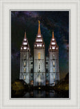 Salt Lake Temple Milky Way Vertical