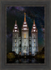 Salt Lake Temple Milky Way Vertical