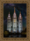 Salt Lake Temple Milky Way Vertical