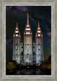 Salt Lake Temple Milky Way Vertical