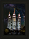 Salt Lake Temple Milky Way Vertical