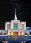 Ogden Temple Milky Way