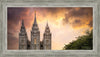 Salt Lake Temple Through the Clouds