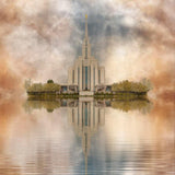 Millennial Reflection Oquirrh Mountain Temple