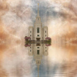 Millennial Reflection Brigham City Utah Temple